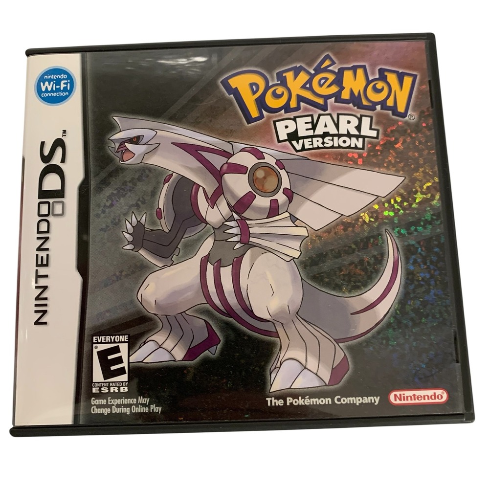 Pokemon Pearl Version Nintendo DS CIB Complete Authentic Case Manual Inserts - Picture 2 of 9